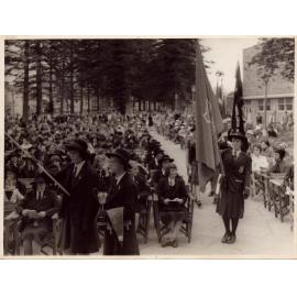 Special outdoor service at South Steyne Auditorium, 1961