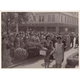 Tania Verstak visiting Manly, 1961