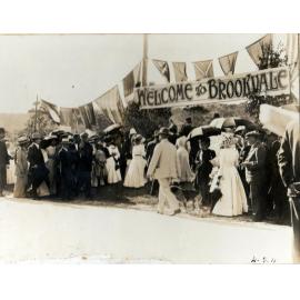 The opening of Brookvale Park, 1911