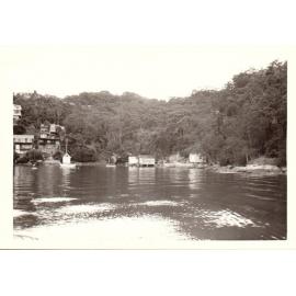 Powder Hulk Bay below Bligh Crescent, Seaforth, 1970