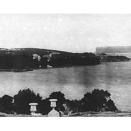 View over Manly Cove to Smedley's Point and South Head, c 1880