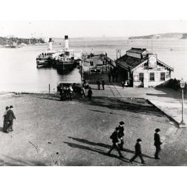 Manly Wharf, c 1890