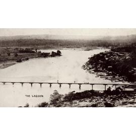 View of bridge over Manly Lagoon
