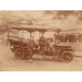 The Narrabeen Rock Lily Pittwater bus, c 1900