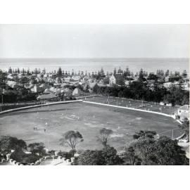 View of Manly Oval taken from Dalley's Castle, c 1902