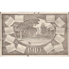 The Corso, Calendar c 1910