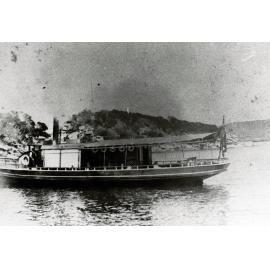 The launch "Lorna Doone" off North Head Quarantine Station