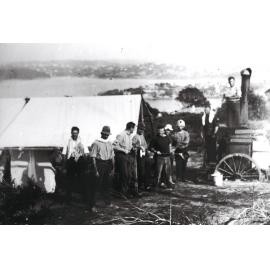 Patients at North Head Quarantine Station