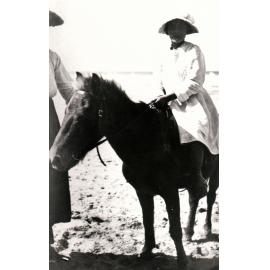 Pony ride on Manly Beach