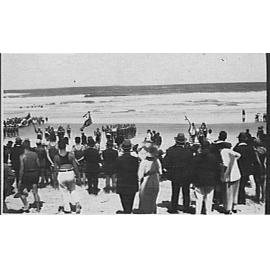 Surf Carnival on Manly Beach, c 1921