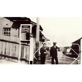 Quarantine Station gates, c 1930