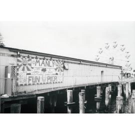 Manly Fun Pier prior to demolition, 1989