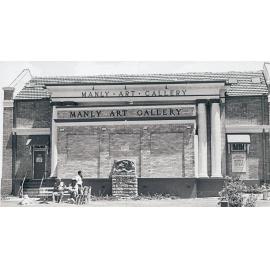 Facade of Manly Art Gallery prior to addition of the museum