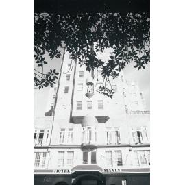 The facade of Hotel Manly, prior to demolition