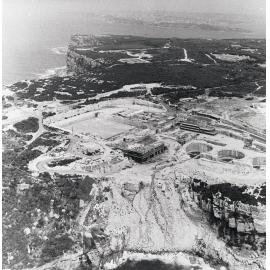 Aerial view of North Head Sewage Treatment Plant, Manly