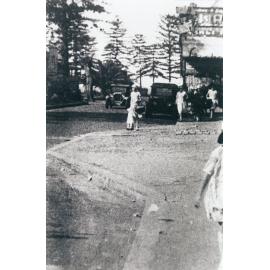 The Corso during building of St Matthew's Church