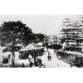 Trams in The Corso