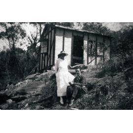 Mr and Mrs Nott by their home in Battle Boulevarde, Seaforth
