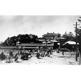 Manly Beach with Manly Life Saving Club premises in background