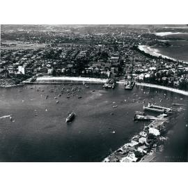 Manly Cove and district, taken from the air