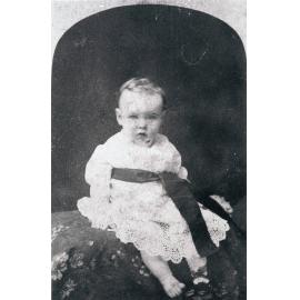 Stanley Gillick Drummond as a child