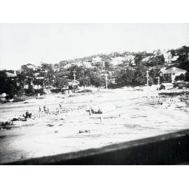 The Head of North Harbour during reclamation work, Balgowlah