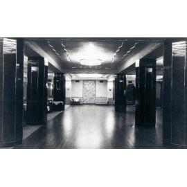 Hotel Manly, the interior of the Ballroom