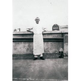 Mr Witt, chef of the Hotel Manly