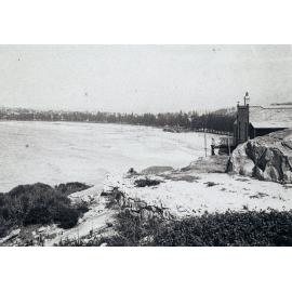 View south along Manly Beach from Queenscliff Head