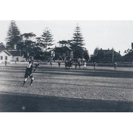 Manly Rugby Union Club playing on Manly Oval