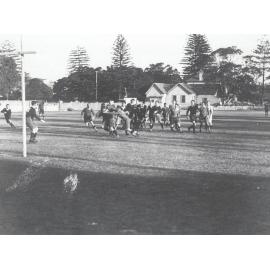 Manly Rugby Union Club playing on Manly Oval