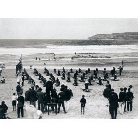 Surf lifesaving techniques being examined on Freshwater Beach