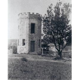 The stone tower below Dalley's Castle, Manly