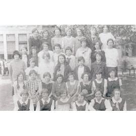 Manly Domestic Science School pupils, Class 7, 1926