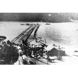 The opening of the Mosman Tram Line to The Spit