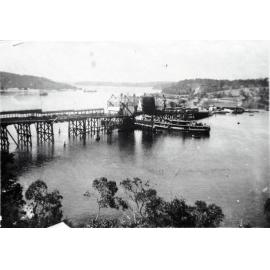 Spit Bridge opening, late 1920s