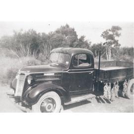 Oldsmobile truck parked in Clontarf Street, Seaforth