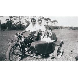 Charles Harwood and Ida Harwood (holding Olive Harwood)