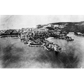 Aerial view of Manly, 1961