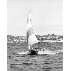 Manly 16ft Skiff "Blue Fin" on Sydney Harbour