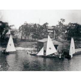 Manly Sailing Club c 1928