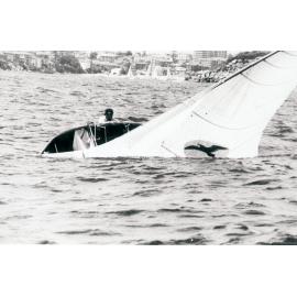 Manly 16ft Skiff "Tashina" capsized