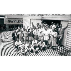 Members of Manly Sailing Club, East Esplanade, c 1947