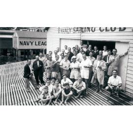 Members of Manly Sailing Club, East Esplanade, c 1947