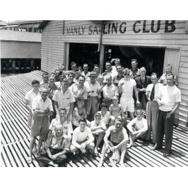 Members of Manly Sailing Club, East Esplanade
