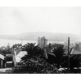 View of Fairlight and Dobroyd Head from Clifford Ave, Fairlight