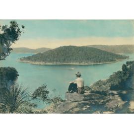 Bill MacDonald overlooking Scotland Island