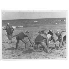South Curl Curl Surf Life Saving Club reel team