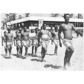 Members of the South Curl Curl Surf Life Saving Club in Coolongatta