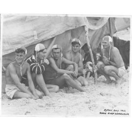 Members of South Curl Curl Surf Life Saving Club at State Surf Championships Byron Bay